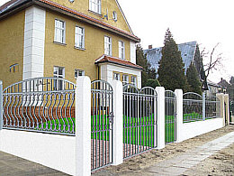 Arkadia s.c. Centrum Ogrodzeń - wizualizacja ogrodzenia
