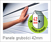 Normstahl Entrematic - 42mm grubości paneli