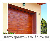 Wiśniowski - segmentowa brama garażowa